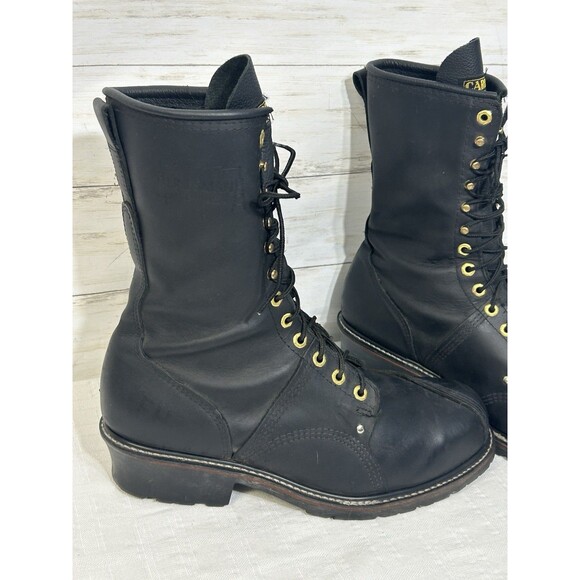 Carolina 1905 Linesman Boot Saefty Toe Vibram Union Made In USA Black Mens 11 2E main image 6